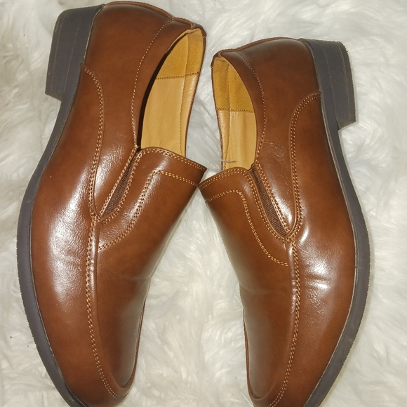 Men brown elegant casual pointed toe shoes - Picture 5 of 14